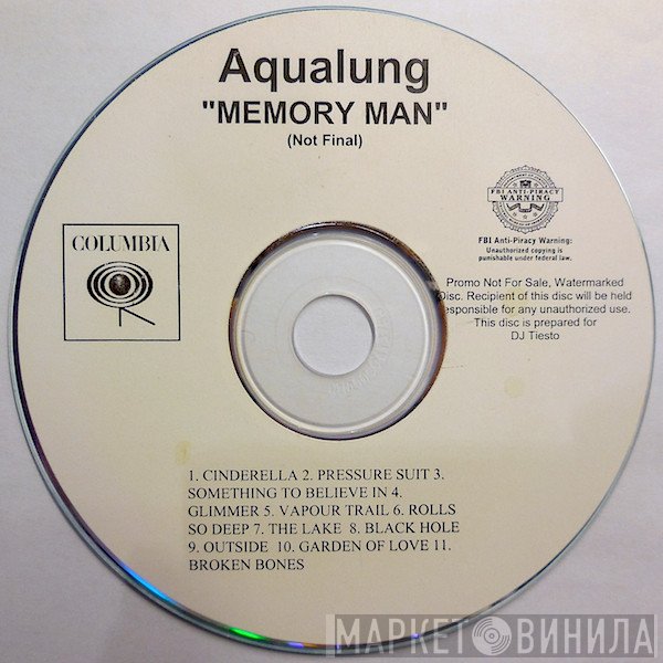 Aqualung  - Memory Man