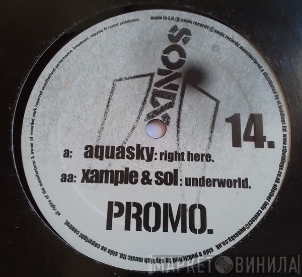 Aquasky, Xample & Sol - Right Here / Underworld