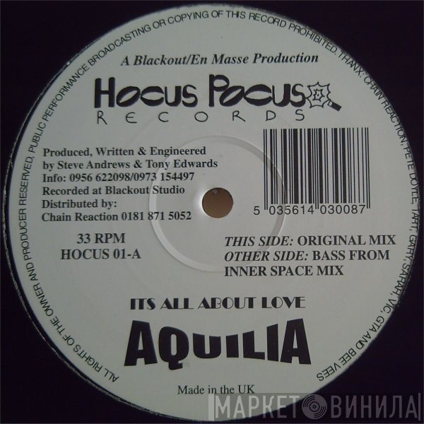 Aquilia - It's All About Love