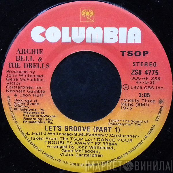Archie Bell & The Drells  - Let's Groove