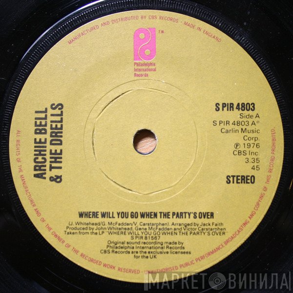 Archie Bell & The Drells - Where Will You Go When The Party's Over