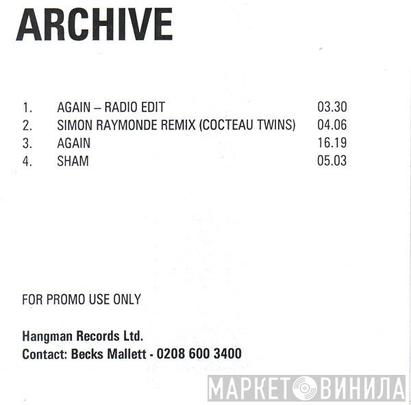 Archive  - Again
