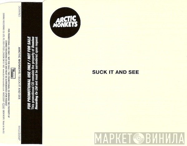 Arctic Monkeys - Suck It And See