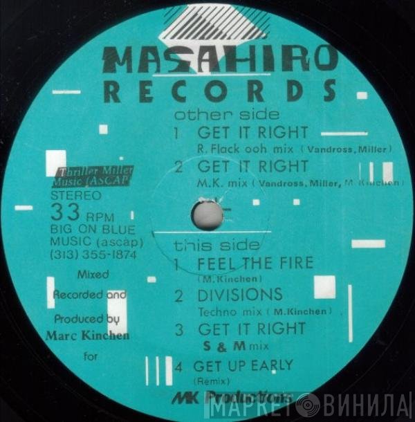 Area 10 Featuring Marc Kinchen  - Get It Right
