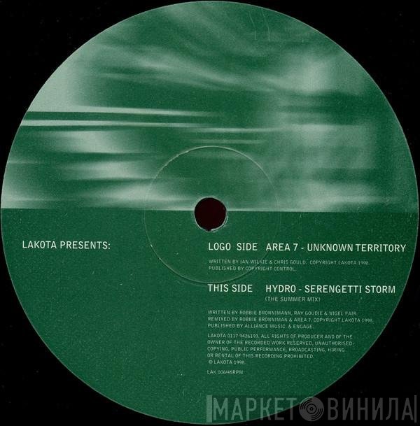 Area 7, Hydro , Lakota  - Unknown Territory / Serengetti Storm
