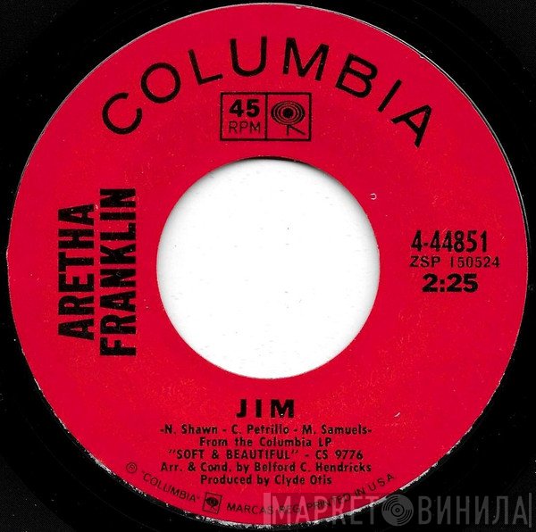 Aretha Franklin  - Jim / Friendly Persuasion (Thee I Love)