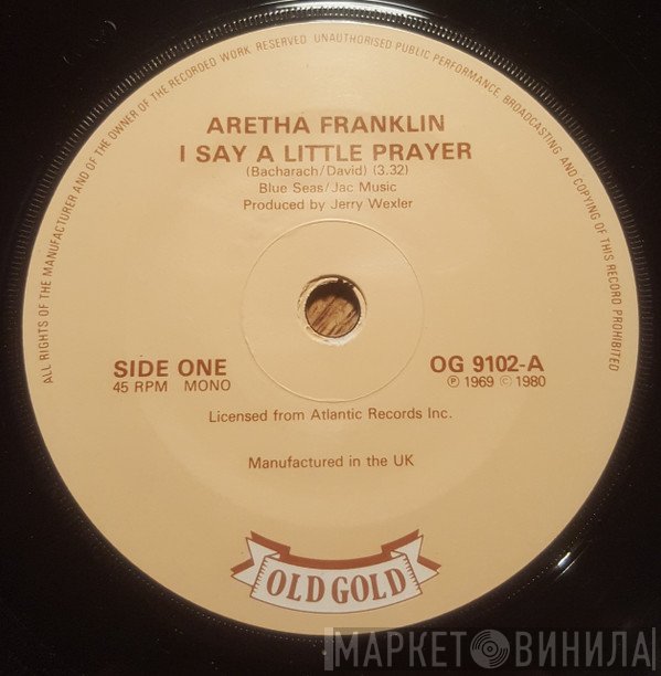Aretha Franklin - I Say A Little Prayer / Respect