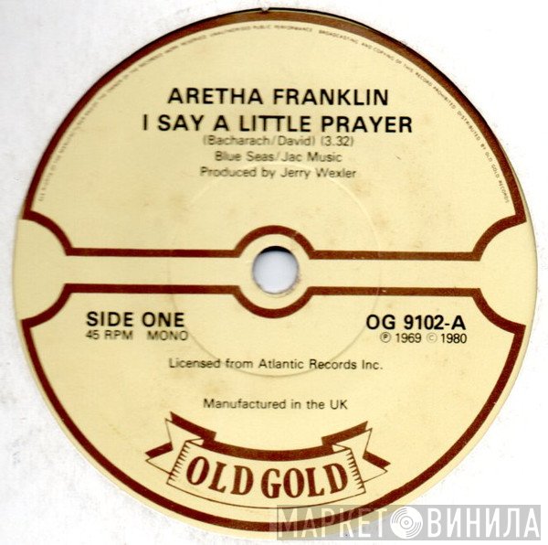 Aretha Franklin - I Say A Little Prayer / Respect