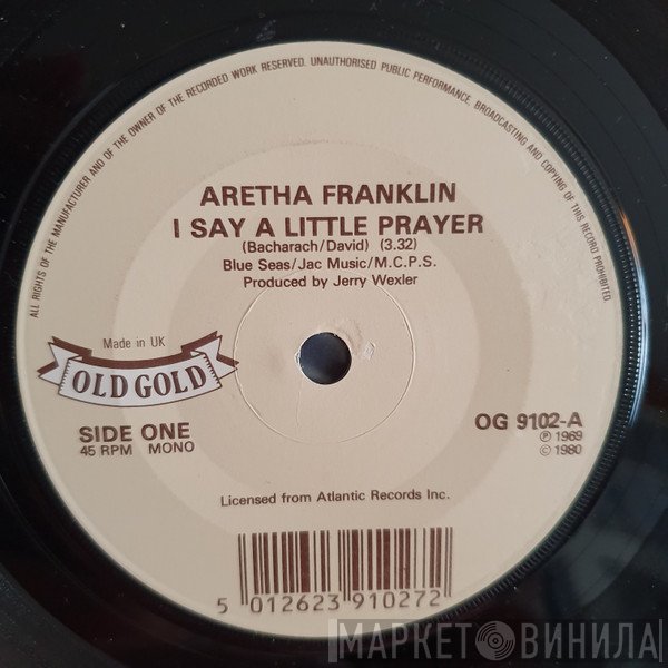 Aretha Franklin - I Say A Little Prayer / Respect