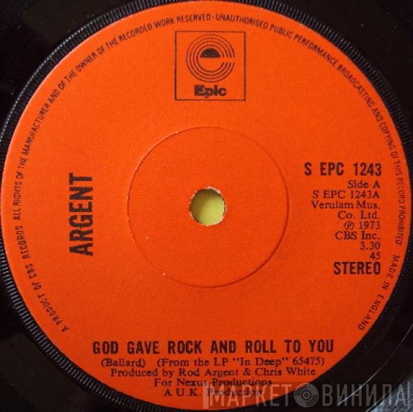 Argent - God Gave Rock And Roll To You
