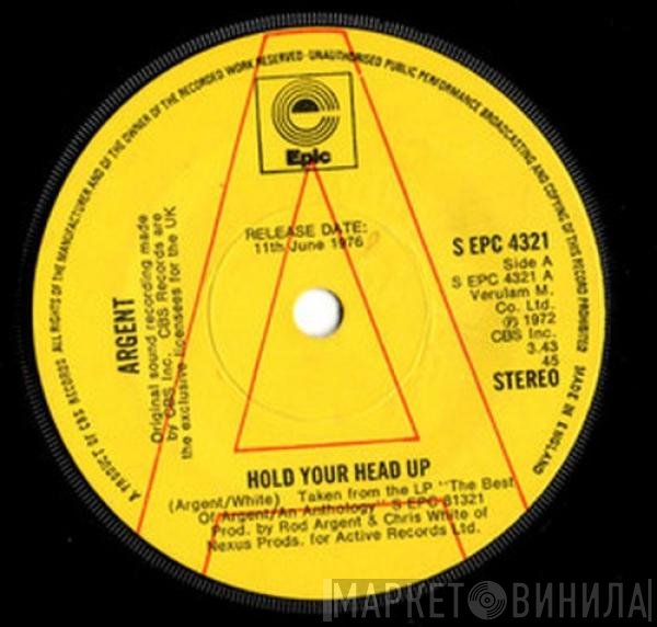 Argent - Hold Your Head Up / It's Only Money (Part 1)