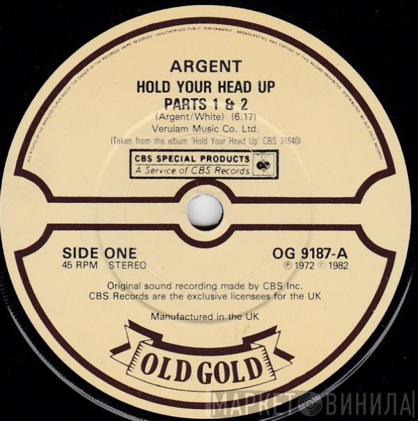 Argent - Hold Your Head Up (Parts 1 & 2)