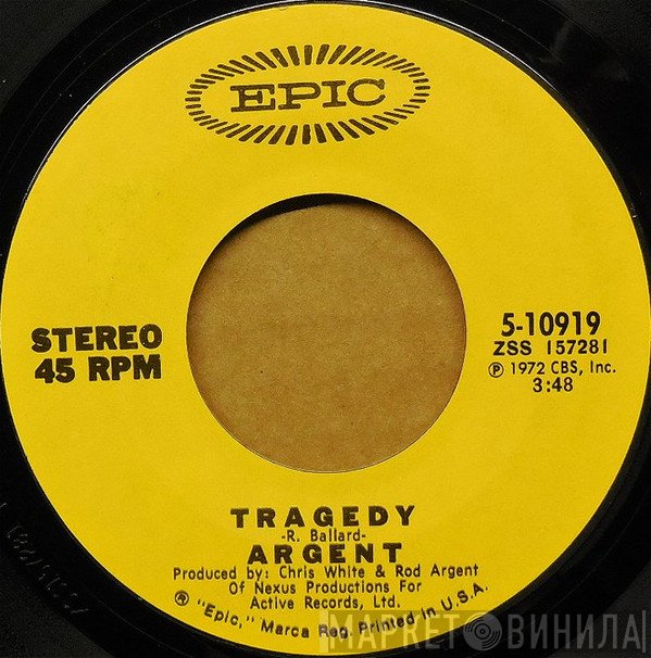 Argent  - Tragedy