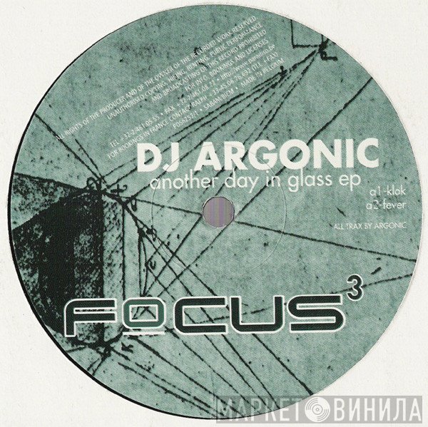 Argonic - Another Day In Glass EP