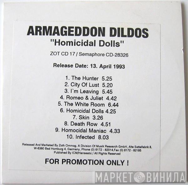 Armageddon Dildos  - Homicidal Dolls