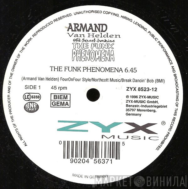 Armand Van Helden, Old School Junkies - The Funk Phenomena