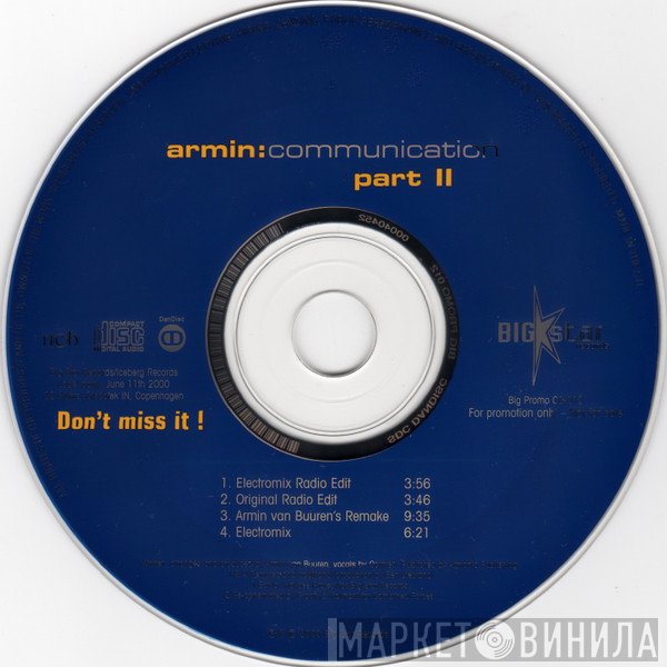 Armin van Buuren  - Communication Part II