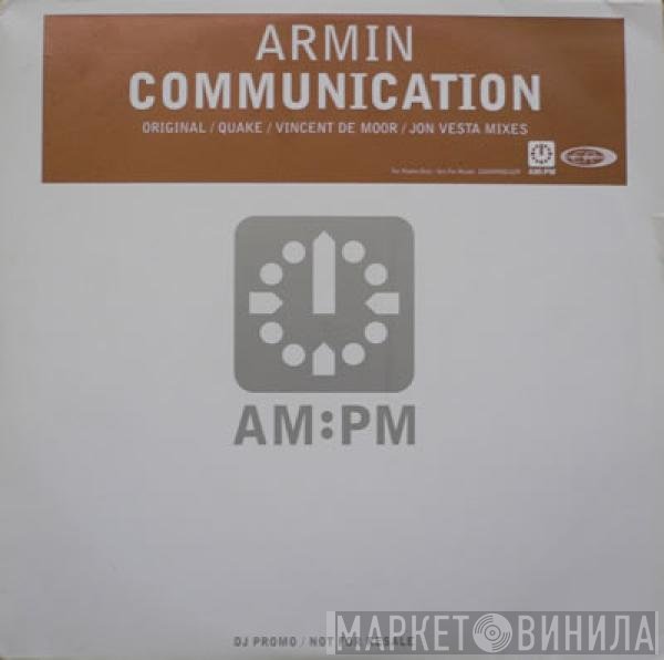 Armin van Buuren  - Communication