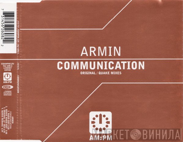 Armin van Buuren - Communication