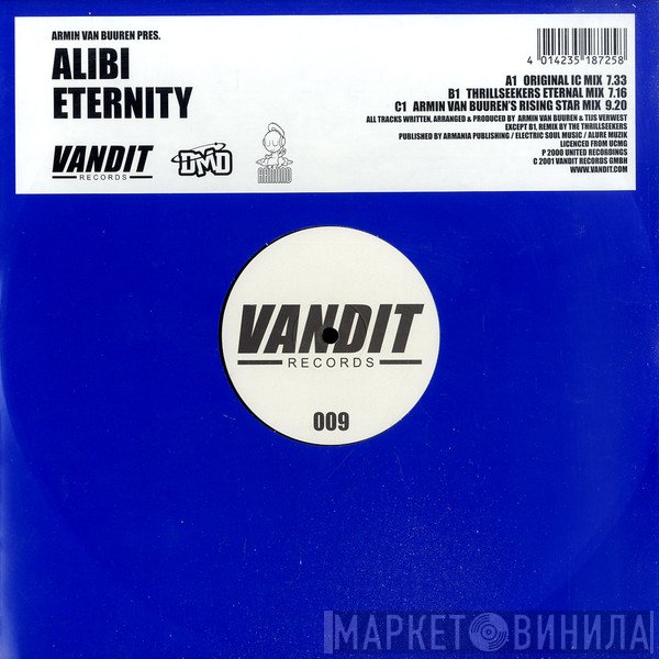 Armin van Buuren Pres. Alibi  - Eternity