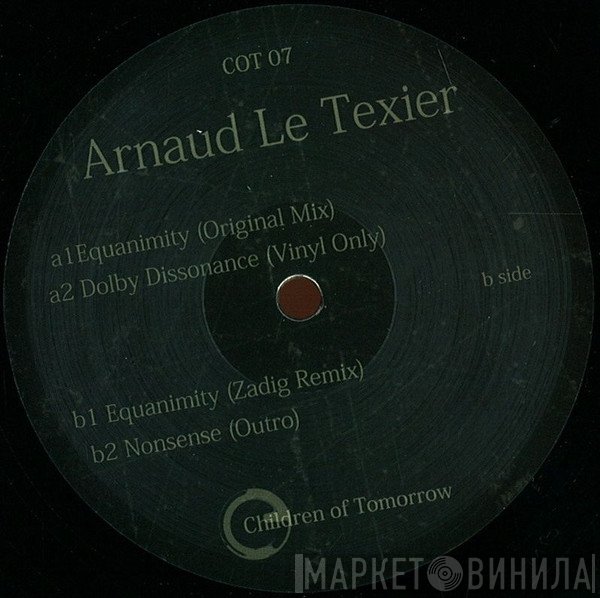 Arnaud Le Texier  - Equanimity