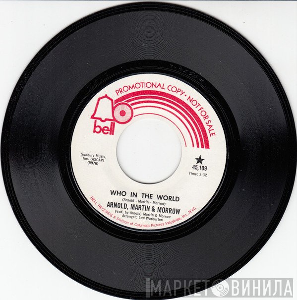 Arnold, Martin And Morrow  - Who In The World