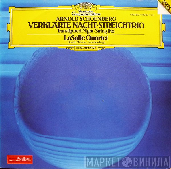 Arnold Schoenberg, Lasalle Quartet, Jonathan Pegis, Donald McInnes - Verklärte Nacht • Streichtrio / Transfigured Night • String Trio
