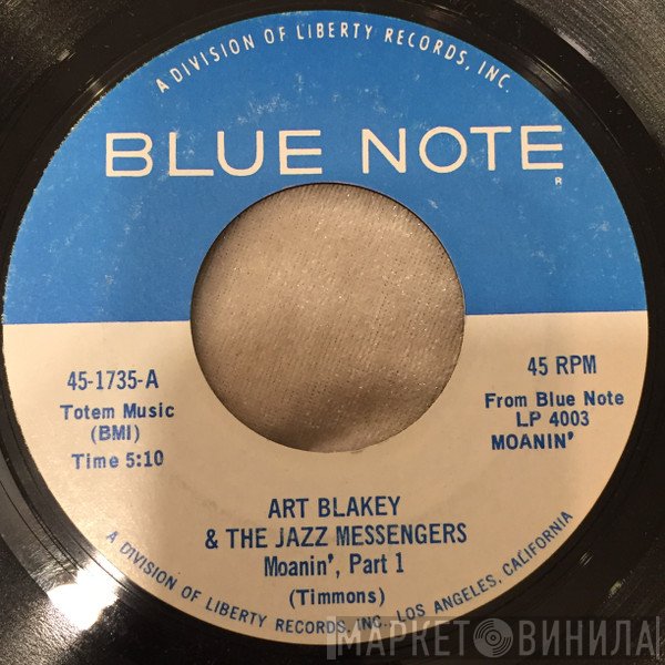 Art Blakey & The Jazz Messengers  - Moanin'