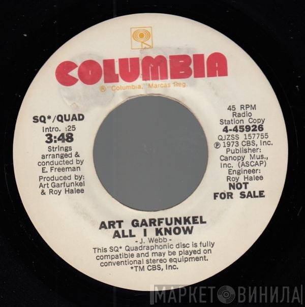 Art Garfunkel  - All I Know