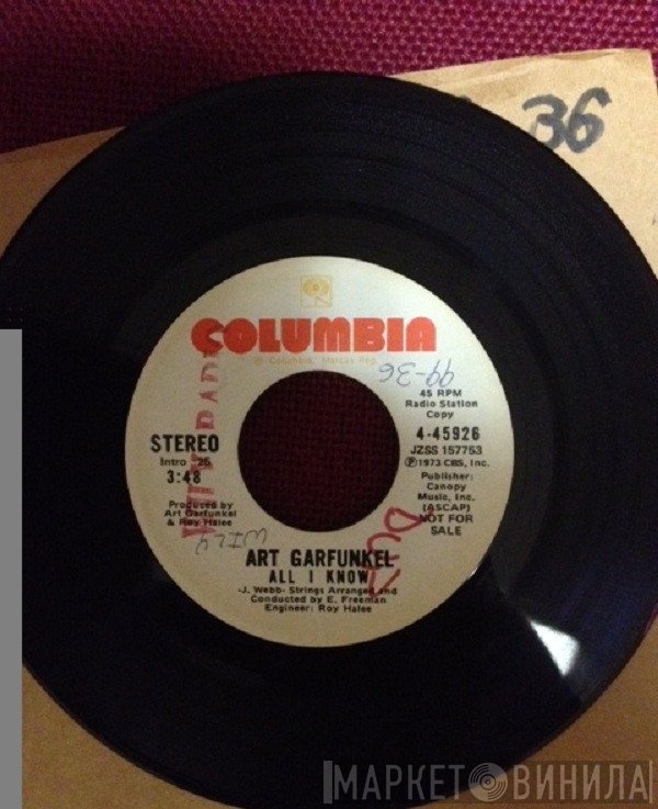Art Garfunkel  - All I Know