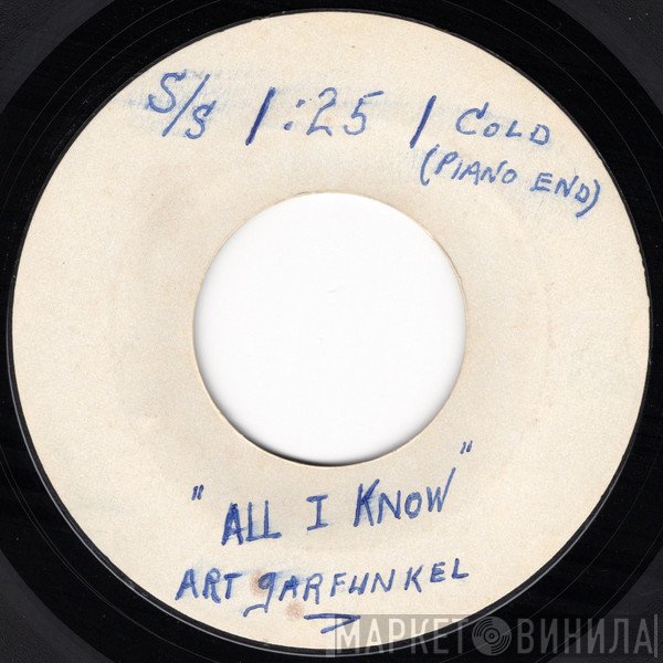 Art Garfunkel  - All I Know