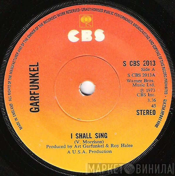 Art Garfunkel - I Shall Sing