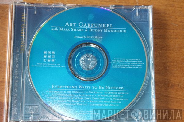 Art Garfunkel, Maia Sharp, Buddy Mondlock - Everything Waits To Be Noticed