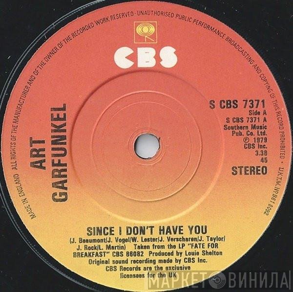 Art Garfunkel - Since I Don't Have You