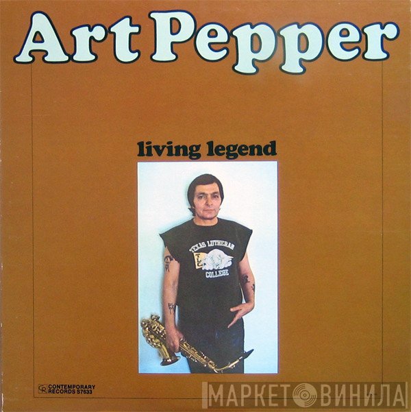 Art Pepper  - Living Legend