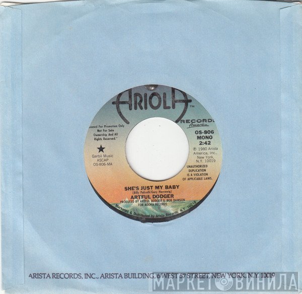 Artful Dodger  - She's Just My Baby