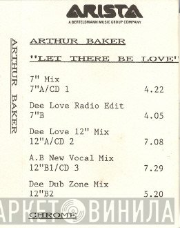 Arthur Baker  - Let There Be Love