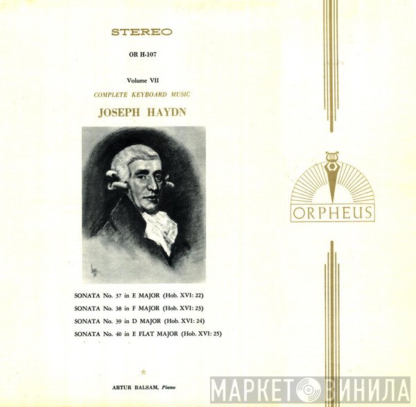 Arthur Balsam, Joseph Haydn  - Complete Keyboard Music Volume VII