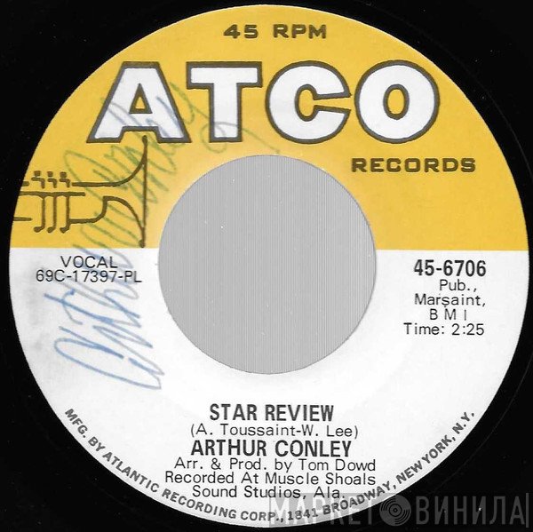 Arthur Conley - Star Review