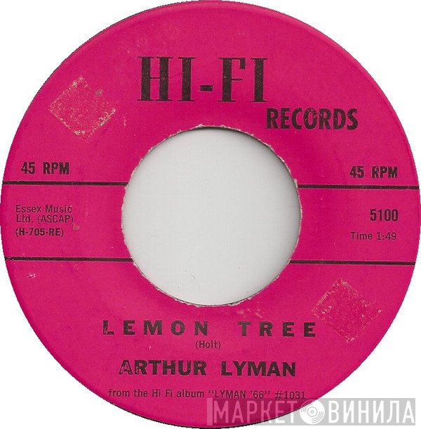Arthur Lyman  - Lemon Tree