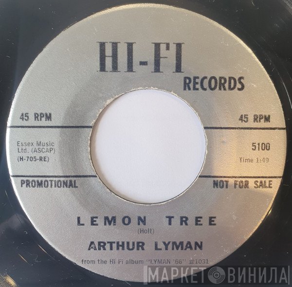 Arthur Lyman  - Lemon Tree