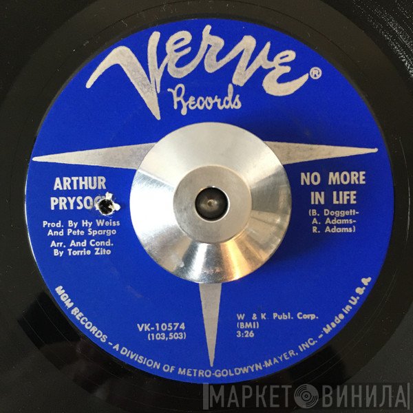 Arthur Prysock - No More In Life / A Working Man's Prayer