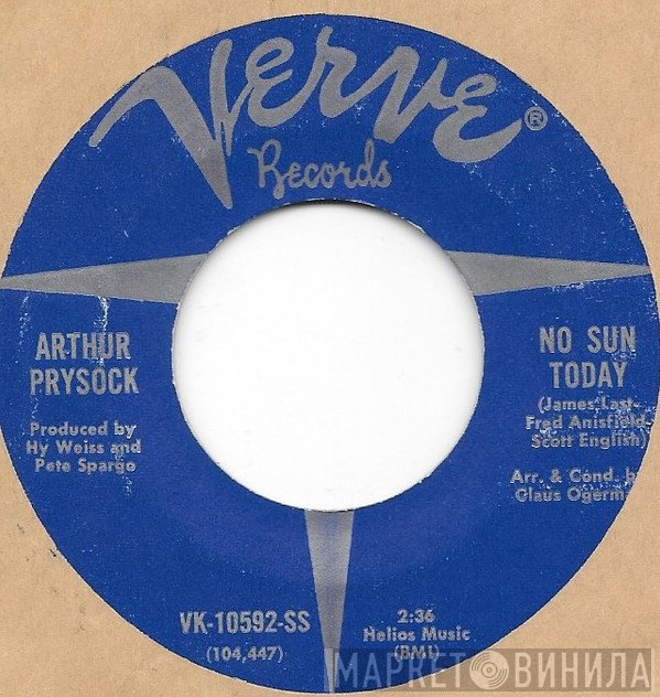 Arthur Prysock - No Sun Today
