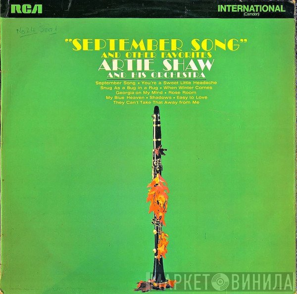 Artie Shaw And His Orchestra - September Song And Other Favourites
