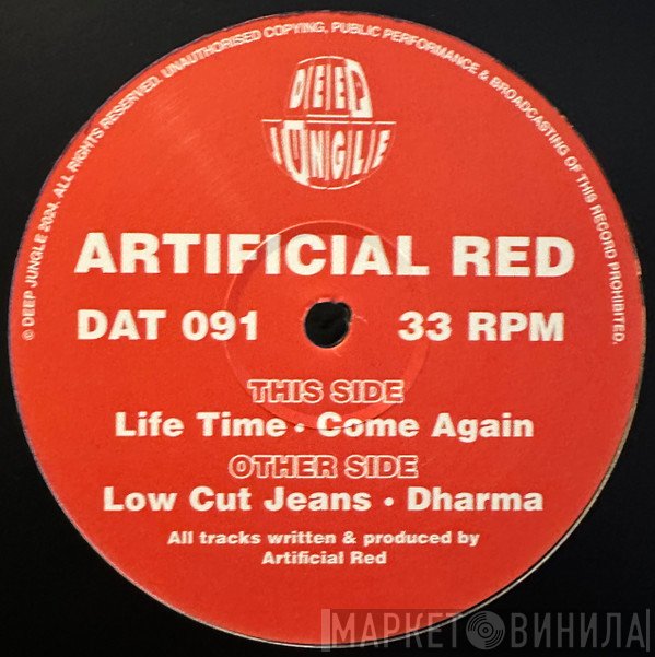 Artificial Red  - Low Cut Jeans / Dharma / Life Time / Come Again 