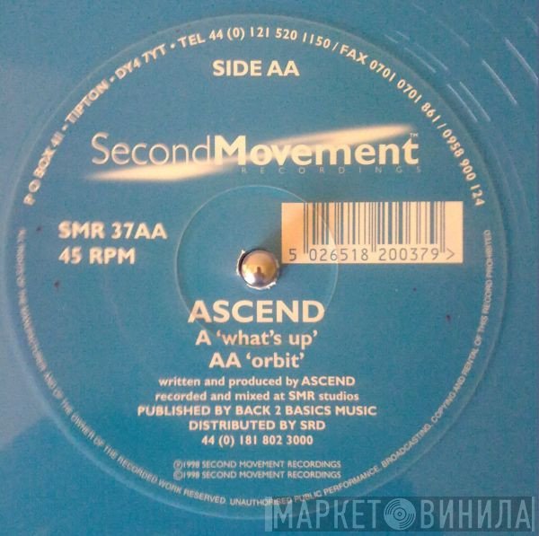 Asend - What's Up / Orbit
