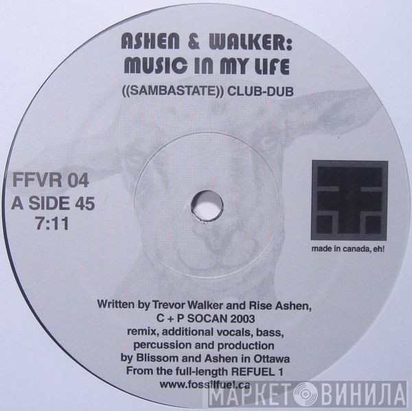 Ashen &amp; Walker, B.A.W. Collective - Music In My Life / NuBeings