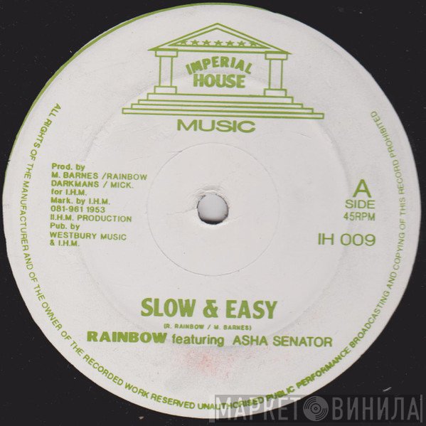 Asher Senator, Ricky Rainbow - Slow &amp; Easy