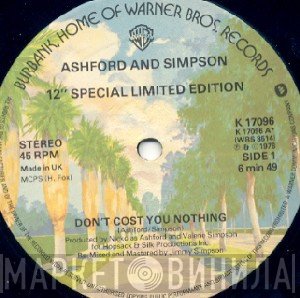 Ashford &amp; Simpson - Don't Cost You Nothing