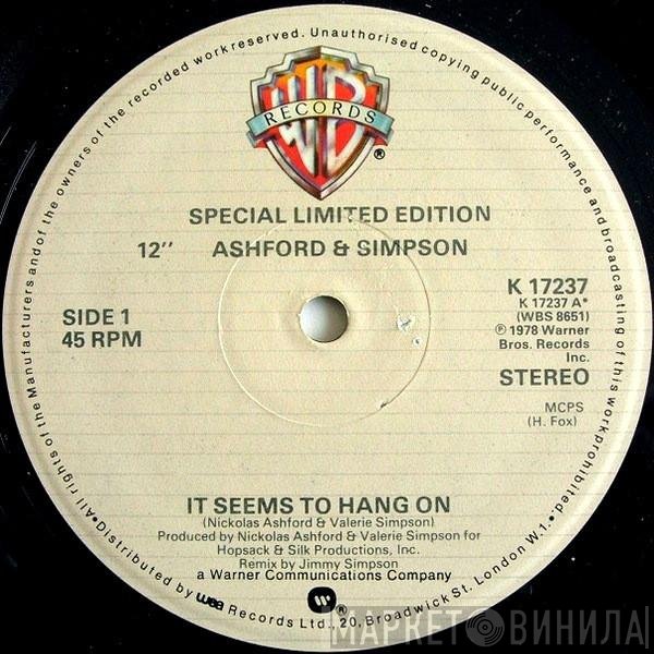 Ashford &amp; Simpson - It Seems To Hang On